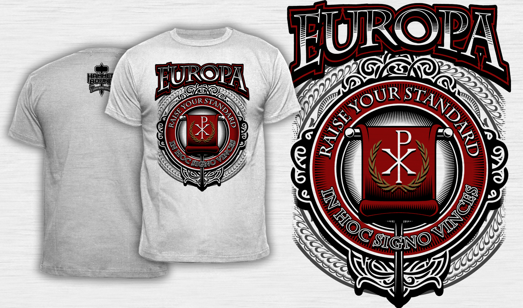 Pan Europa - Men's T-Shirt White