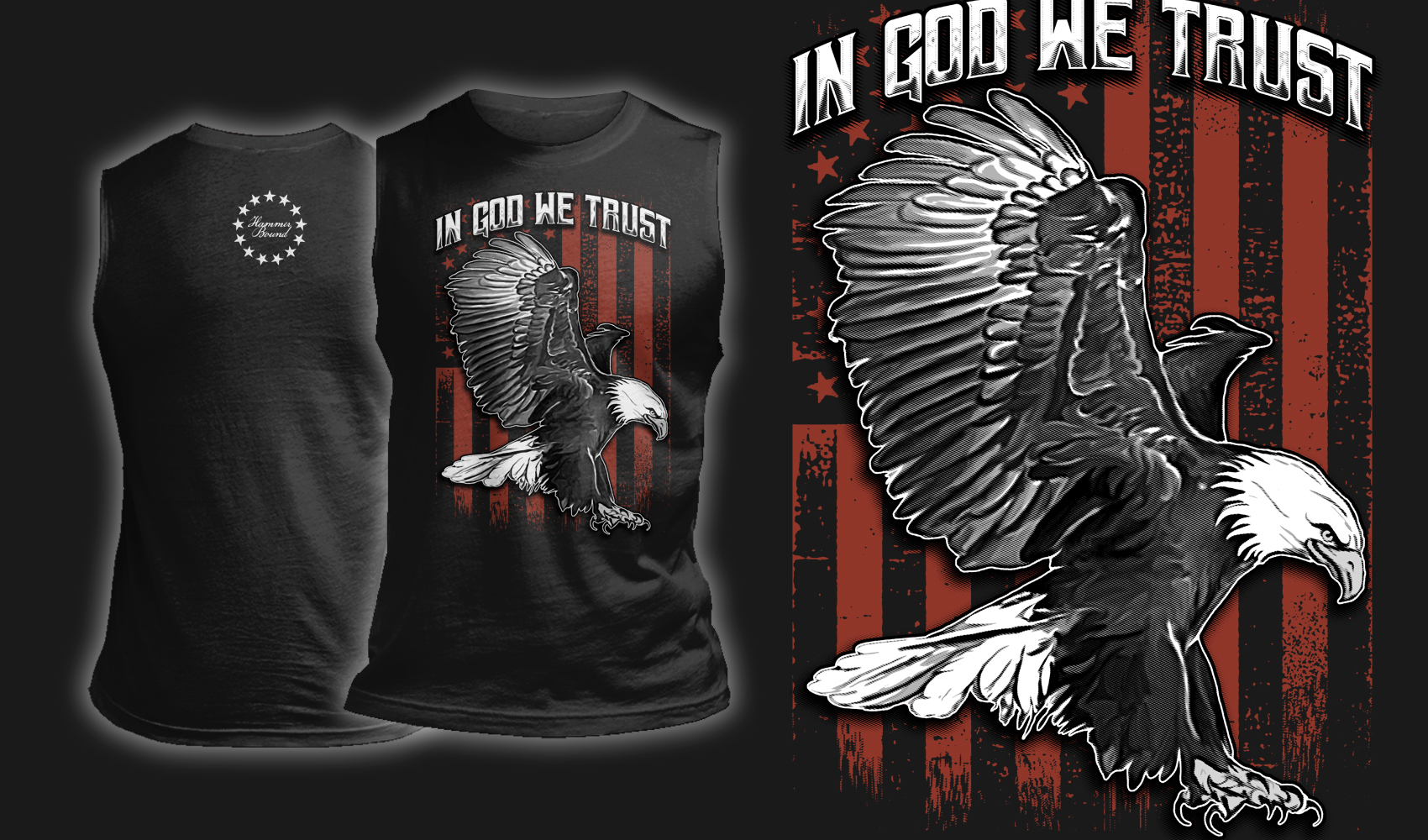 In God We Trust - Muscle Shirt Black