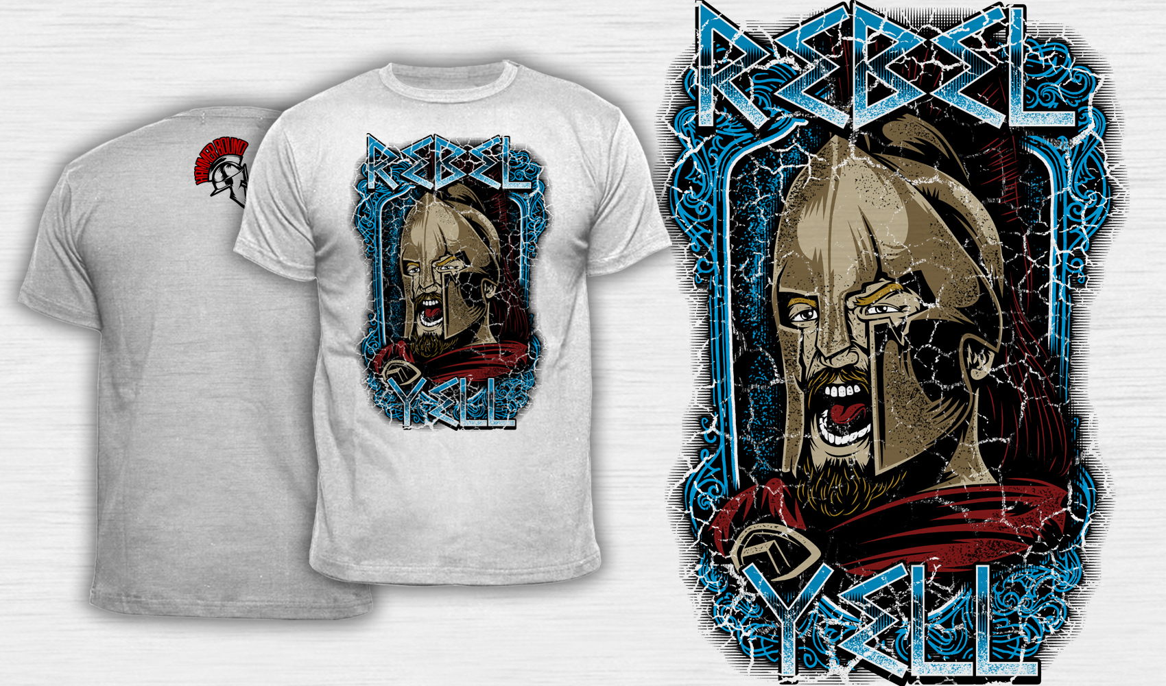 Rebel Yell - Men's T-Shirt White