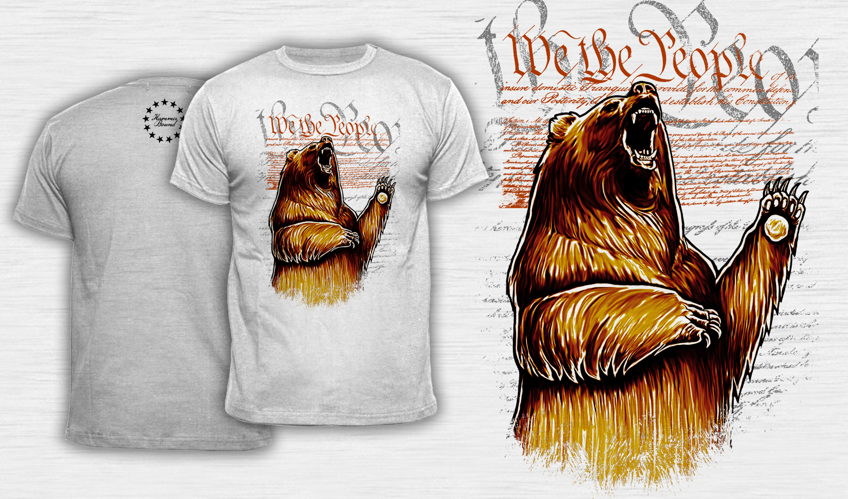 We The People - Men's T-Shirt White